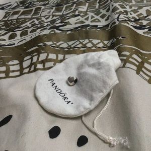 Authentic Pandora Silver Heart Charm
